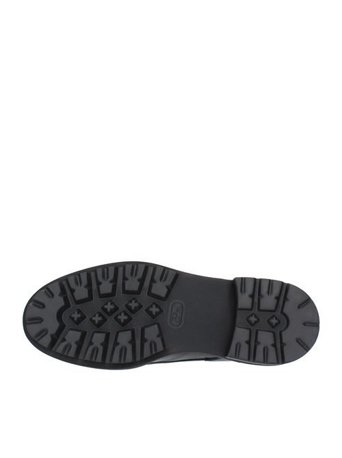 Laced shoes model 467-02 in leather TF SPORT | 467-02 TAMPONATONERO